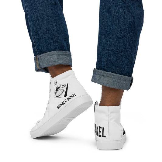 Men’s High Top Canvas Shoes with DJ Logo...Chuck Taylor was never this cool!