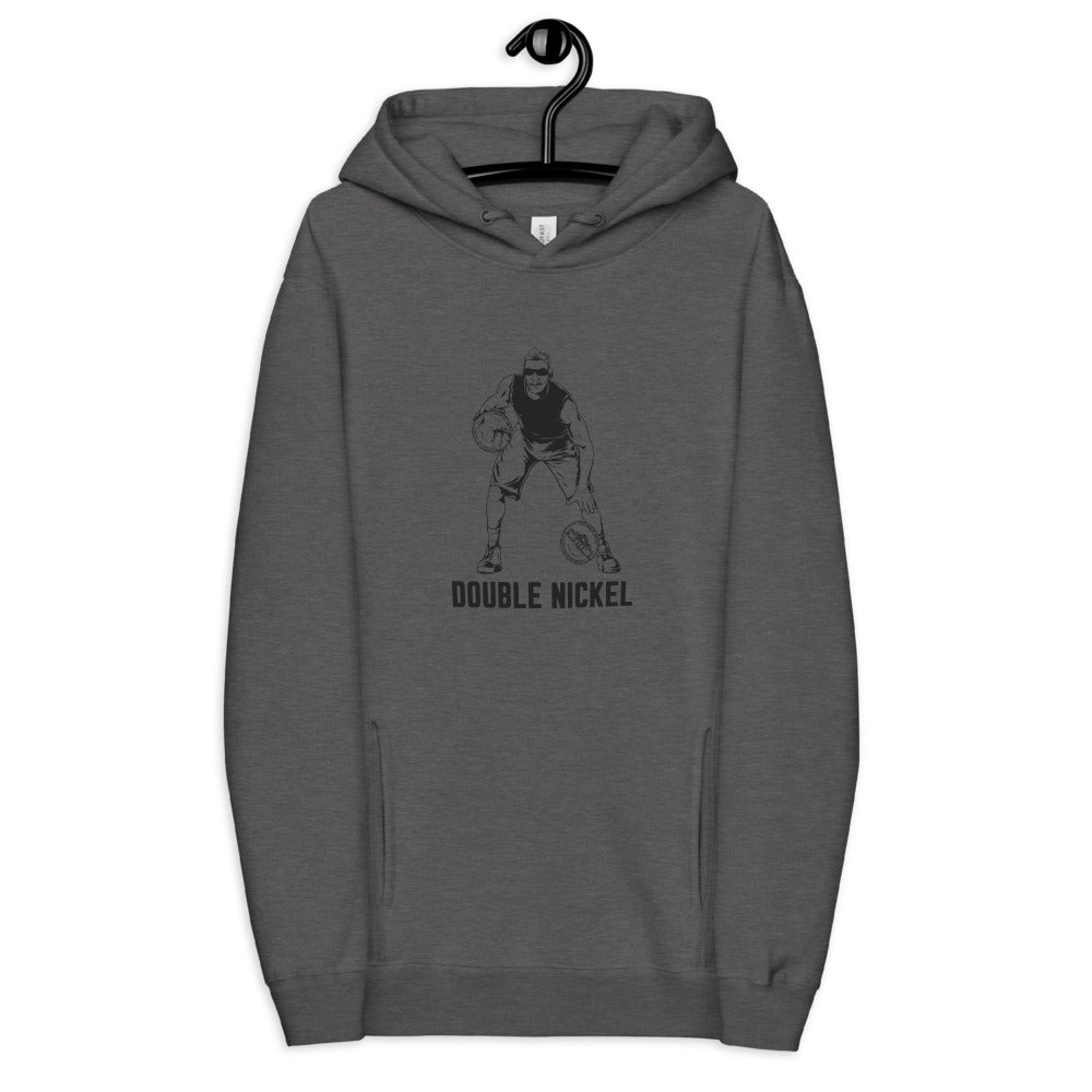 Extra Slim Fit Fashion Hoodie with the black Basketball Logo (if you like your hoodies looser, size up on this one))